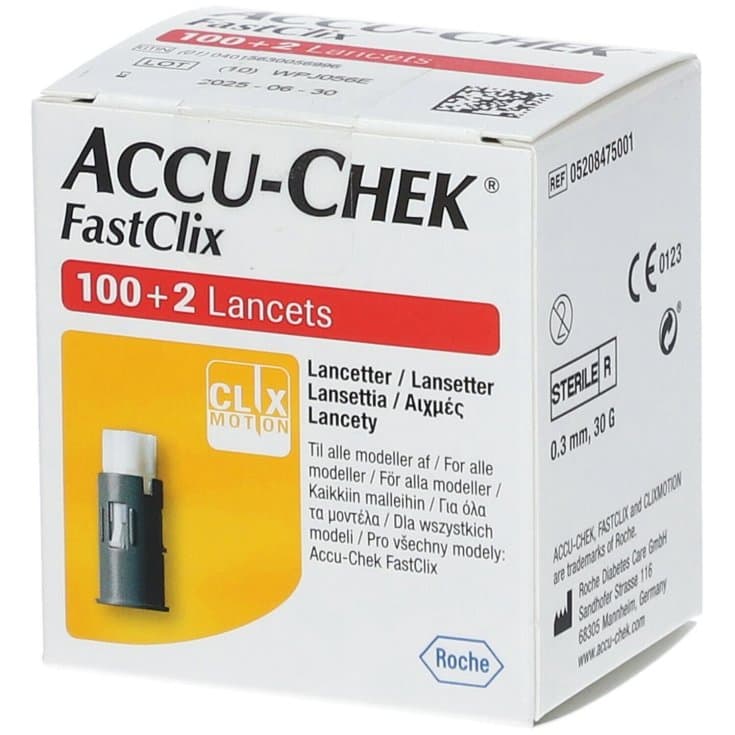 Accu-Chek FastClix Lanzette – 102 pezzi