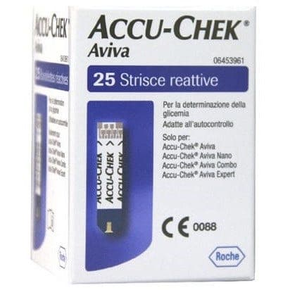 Accu-Chek Aviva – Teststreifen, 25 Stück