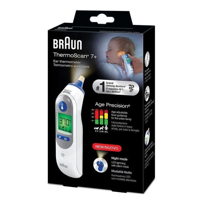 Braun Thermoscan 7+ digitales Ohrthermometer