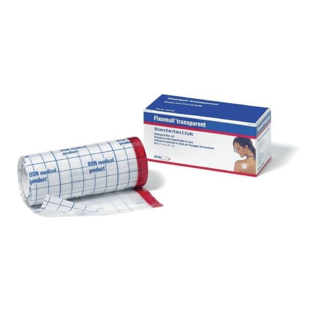 Fixomull Transparent – Cerotto trasparente 10 cm × 20 m