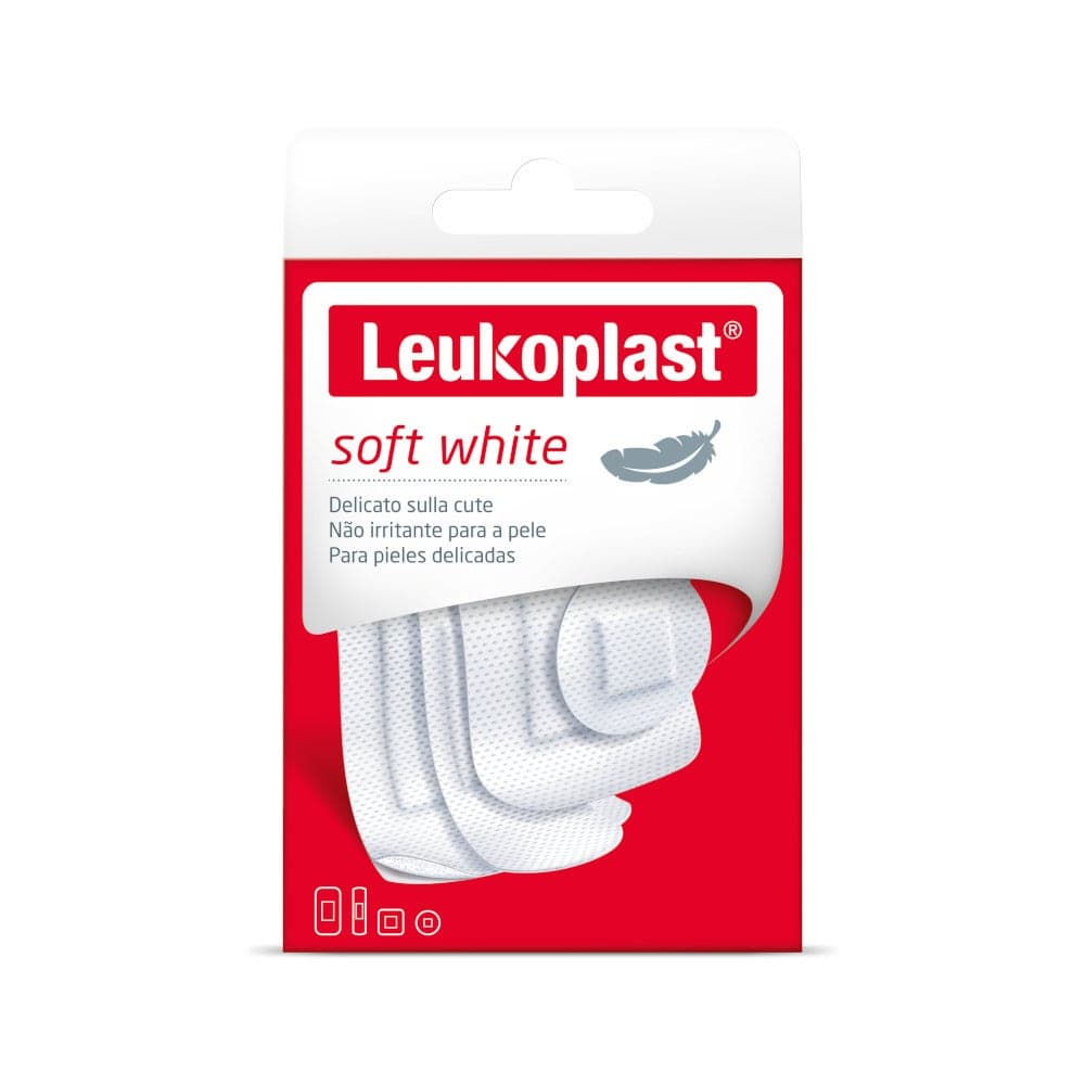 Leukoplast Soft White – 40 cerotti assortiti