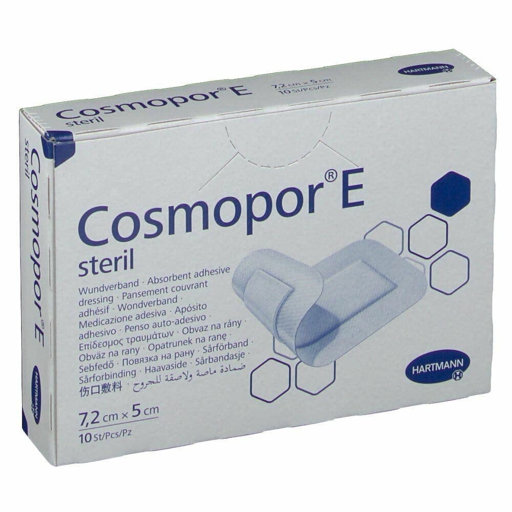 Cosmopor E Ceram Adh – Wundverband 7,2×5 cm
