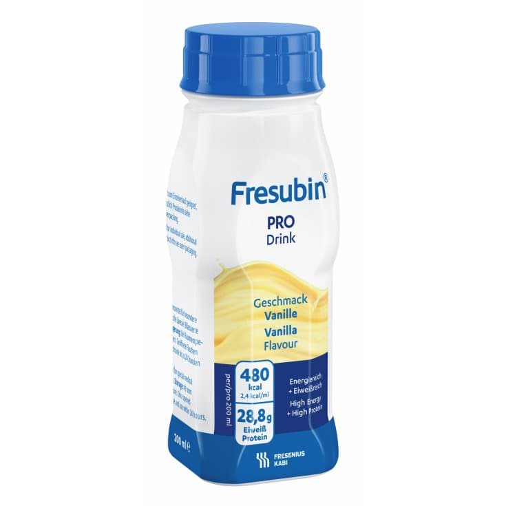 Fresubin Pro Drink Vaniglia – 4 bottiglie x 200 ml
