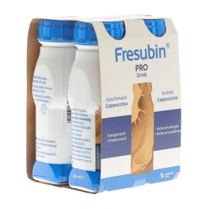 Fresubin Pro Drink Cappuccino – 4 bottiglie x 200 ml