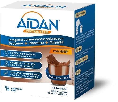AIDAN PROTEIN PLUS Cioccolato – 14 bustine