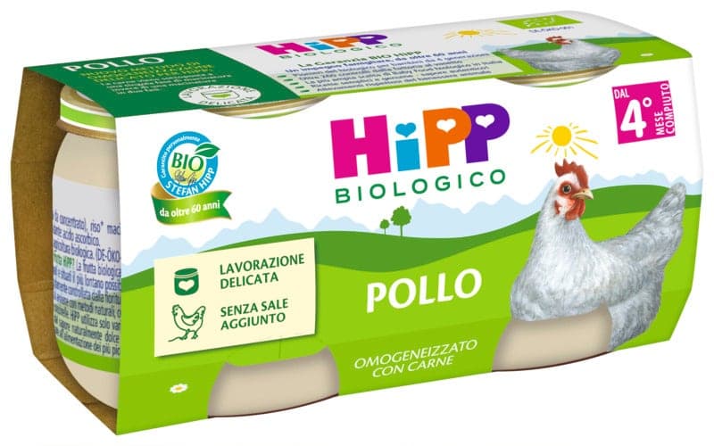HiPP Bio Homogenisierte Hühnerfleisch 2x80 g