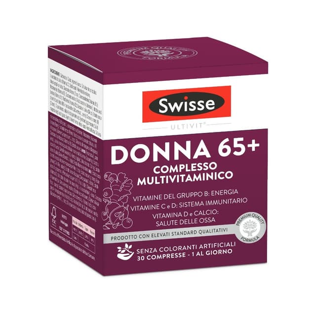 Swisse Donna 65+ Multivitamin – 30 compresse
