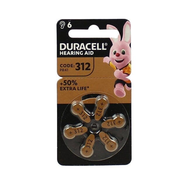 Duracell Easy Tab 312 – Hörgerätebatterien
