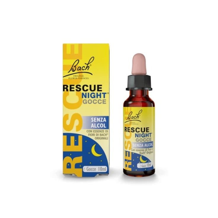 Rescue Night – Crema notte 10 ml senza alcol
