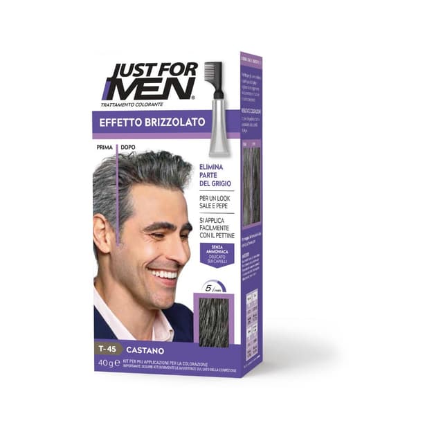 Touch of Gray – Colorazione capelli grigio-castano