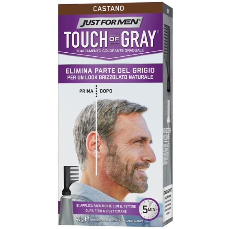 Touch of Gray – Colorazione capelli nero