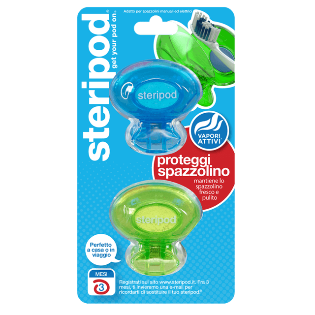 Steripod Proteggispazzolino – 2 Pezzi