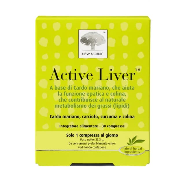 Active Liver Carciofo + Cardo mariano – 60 gomme da masticare