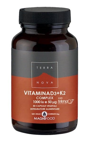 Vitamin D3+K2 TerraNova – 50 capsule