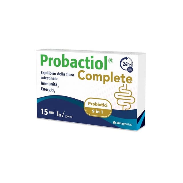Probactiol Complete Fermenti lattici probiotici + Vitamina D – 15 capsule