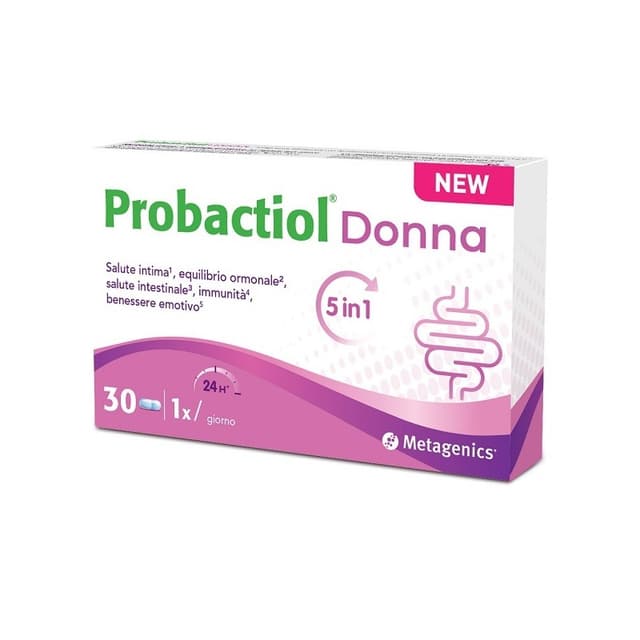Probactiol Donna Fermenti lattici probiotici + Multivitaminico – 30 capsule