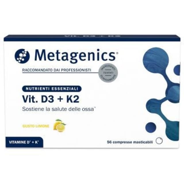 Vitamina D3 + K2 – 56 Compresse