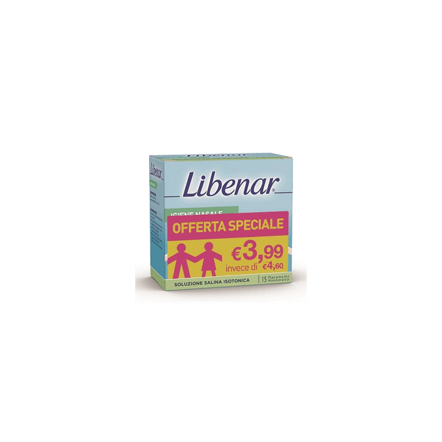 Libenar Fiale Nasali Isotoniche – 15 fiale x 5 ml