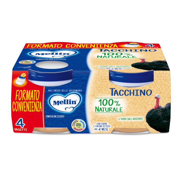 Mellin Omo Pute – 4 x 80 g Babybrei