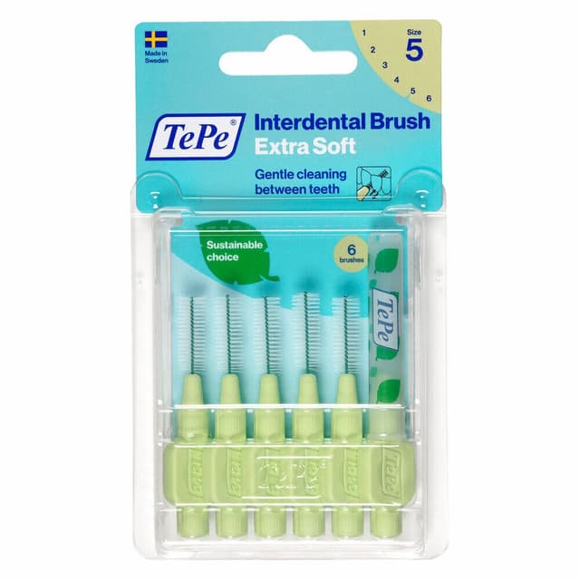 TePe Scovolino Interdentale X-Soft Verde 0,8 mm