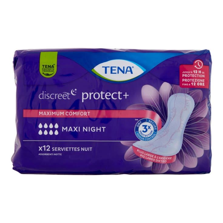 Tena Lady Maxi Night – 12 assorbenti