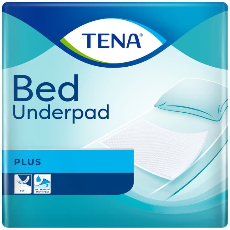 TENA Bed Plus – Krankenunterlagen 60x90 cm, 35er Pack