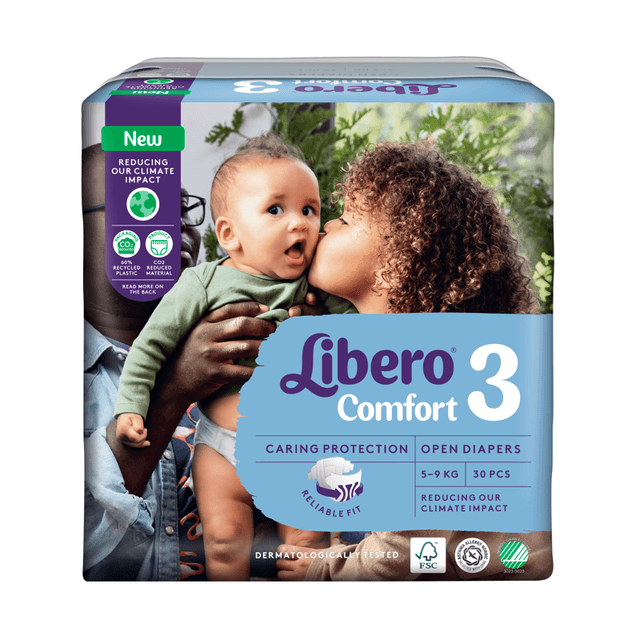 Libero Comfort 3 – 30 pannolini Taglia 5-9 kg