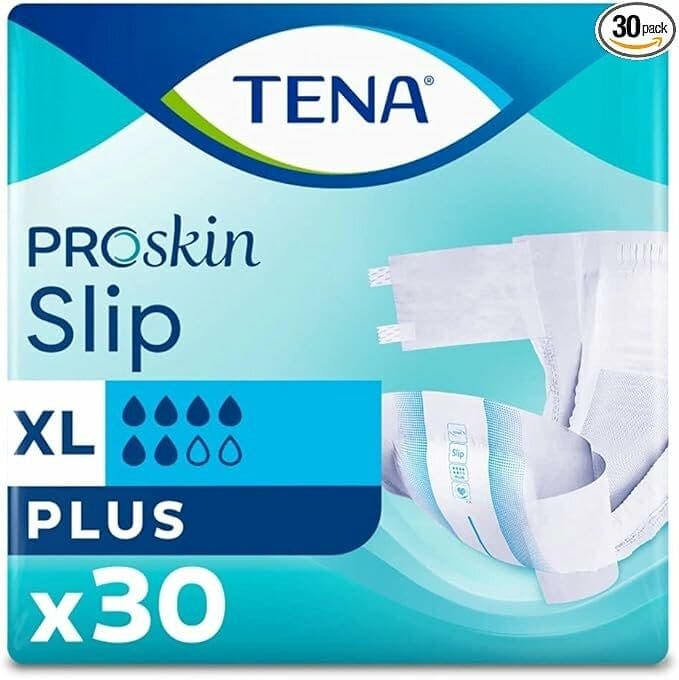 TENA Slip Plus – Taglia XL, 30 pezzi