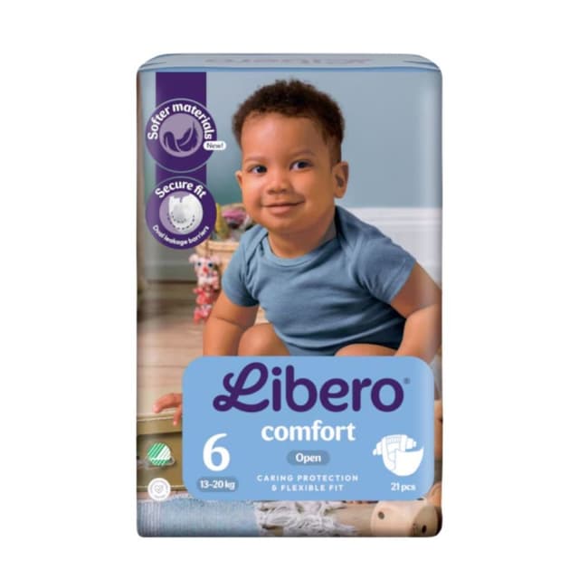 Libero Comfort 6 – 21 pannolini Taglia 13-20 kg