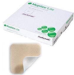 Mepilex Lite Medicazione Schiuma – 10×10 cm, 5 pezzi