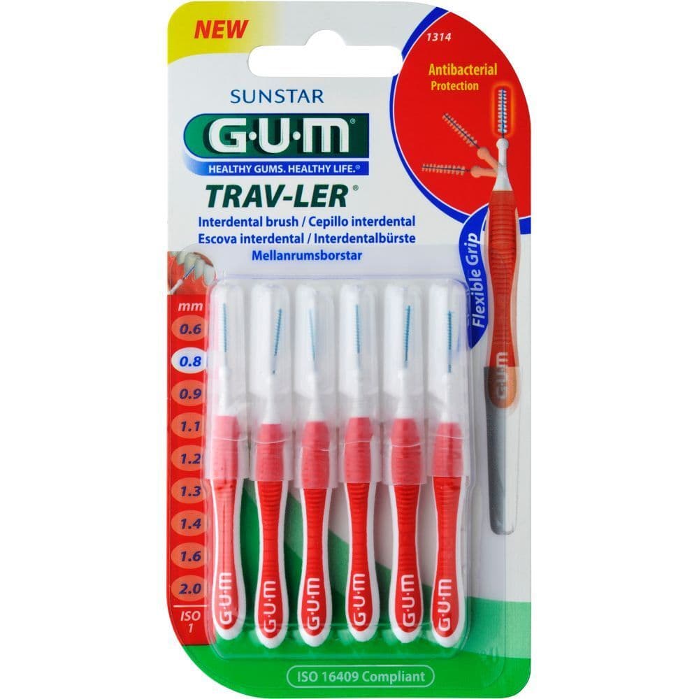 GUM Trav-Ler 0,8 mm – Scovolino interdentale Pro