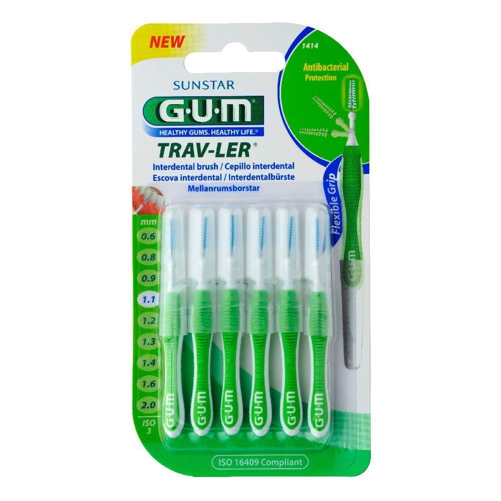 GUM Trav-Ler 1,1 mm – Scovolino interdentale Pro