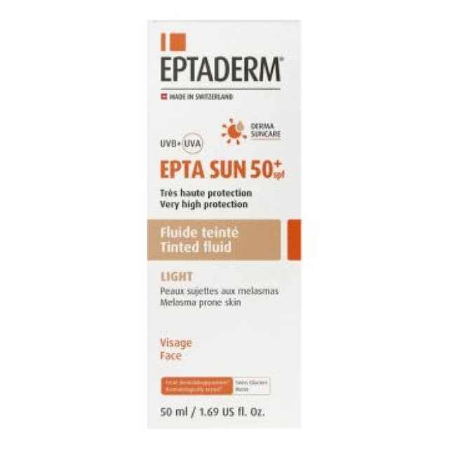 Epta SUN SPF 50+ Color Crema – 50 ml