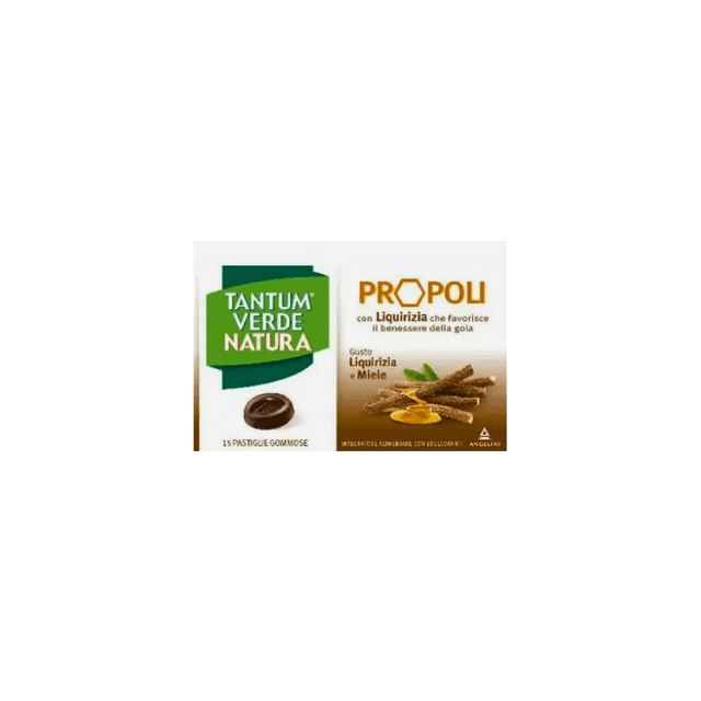 Tantum Verde Natura Propoli e Liquirizia – 15 pastiglie gommose