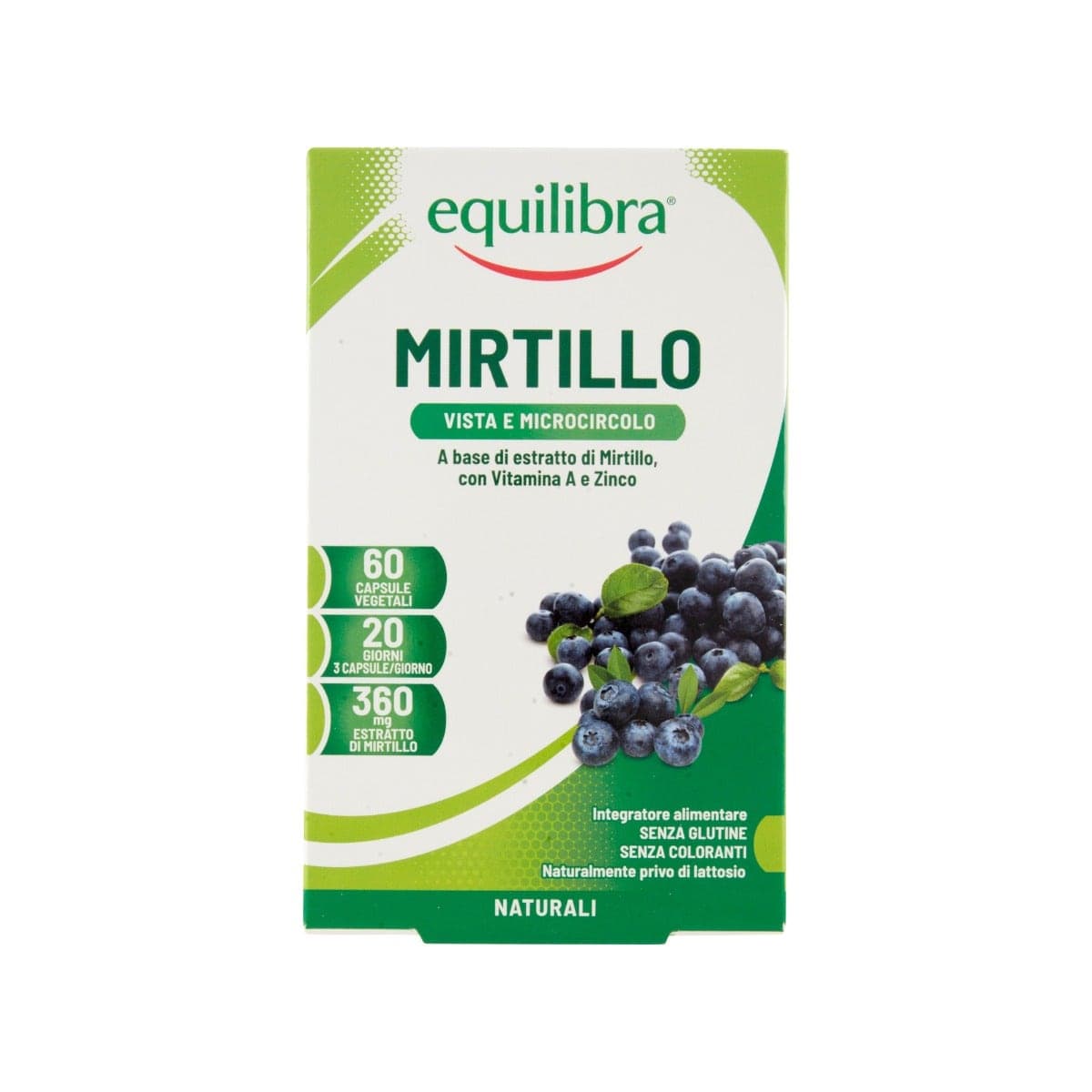 Equilibra Heidelbeere – 60 Dragees 26g