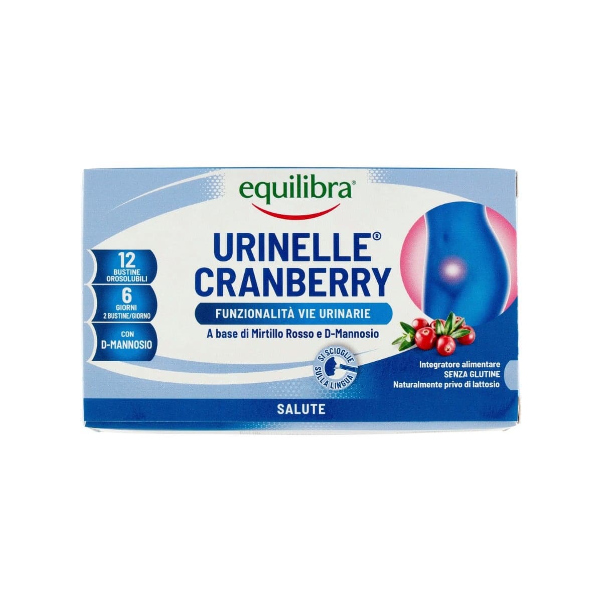 Equilibra Urinelle Cranberry – 12 bustine