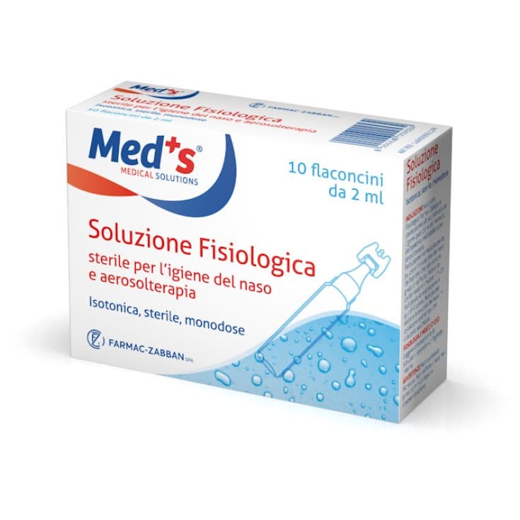 MEDS Soluzione Fisiologica – 10 fiale da 2 ml