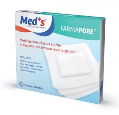 MEDS ADS Garze di Mull – 10 m × 15 cm, Confezione 5 pezzi