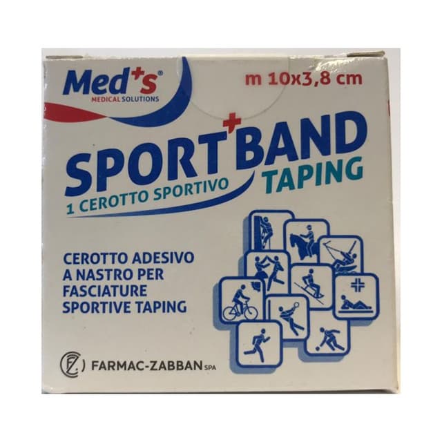 Farmac-Zabban MEDS Sport Tape Cerotto 10 x 3,8 cm