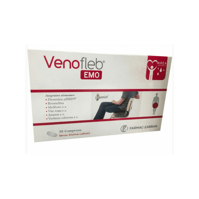 Venofleb Emo Diosmina + Bromelina – 20 compresse | Farmac-Zabban