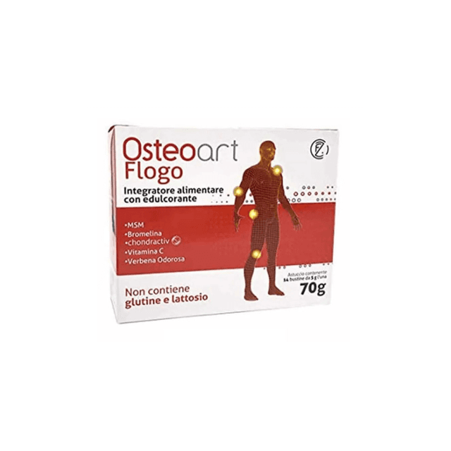 Osteoart Flogo MSM + Bromelina – 14 bustine | Farmac-Zabban