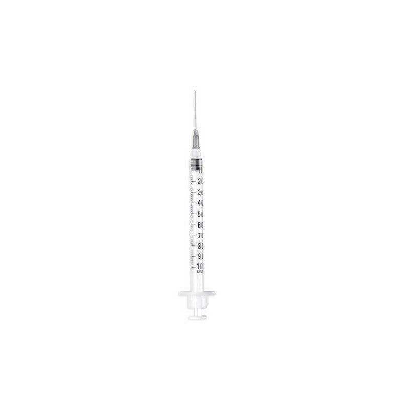 MEDS Spritze – 1 ml mit Kanüle G25, 25 mm