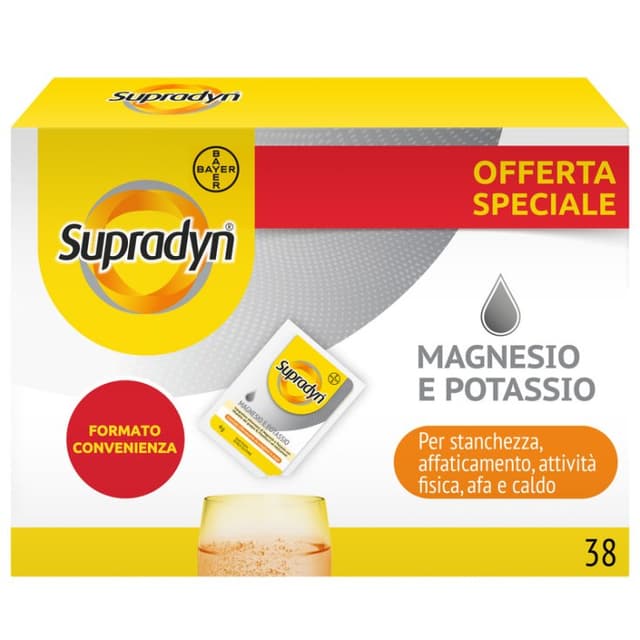 Supradyn Magnesio + Potassio – 38 bustine