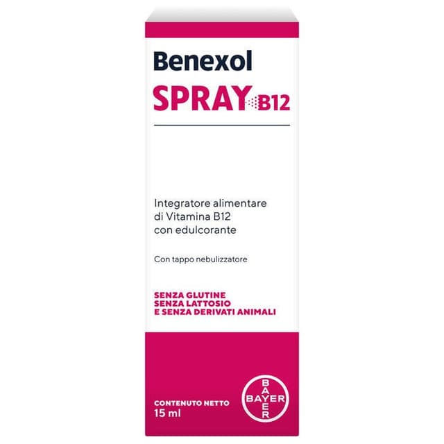 Benexol Spray B12 Vitamina B12 – Flacone spray 15 ml