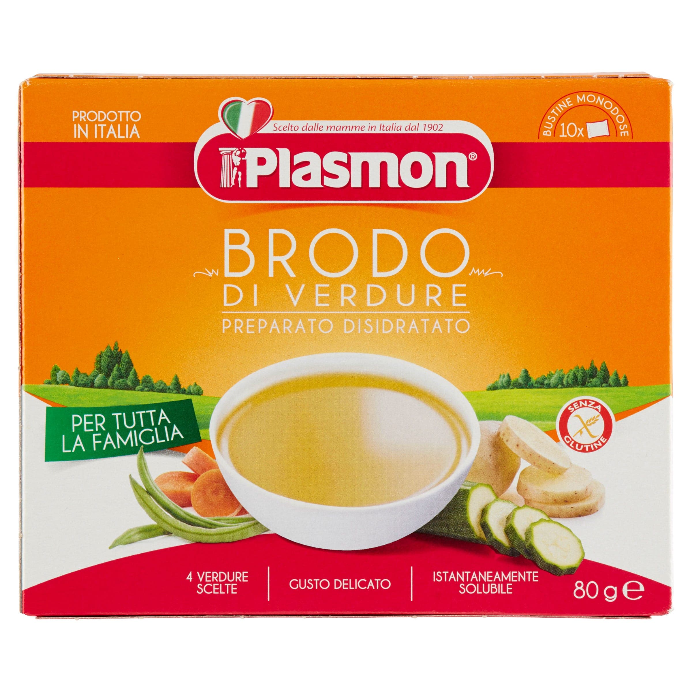 Plasmon Brodo Dry – 10 Beutel, 80g