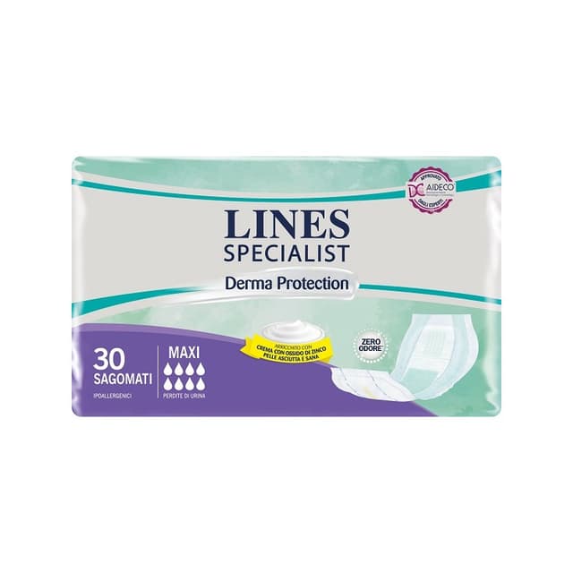 Lines Specialist Pannolone Sagomato Maxi – 30 pezzi