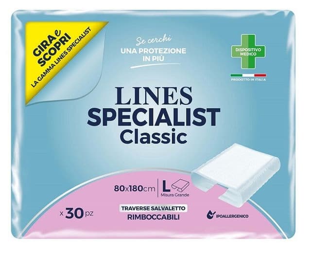 Lines Specialist Traverse Protettive 80×180 cm – 5 pezzi