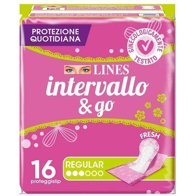 LINES Intervallo Fresh – 16 assorbenti