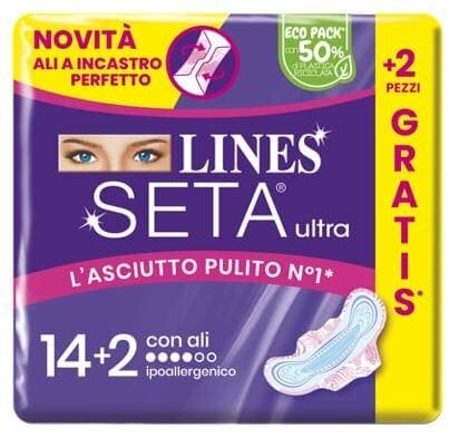 Lines Seta Ultra Slip – 16 pezzi