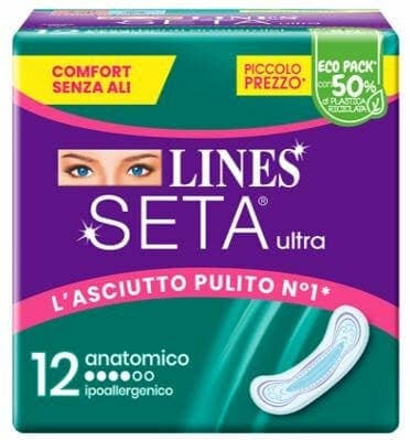 Lines Seta Ultra Anatomica – 12 pezzi